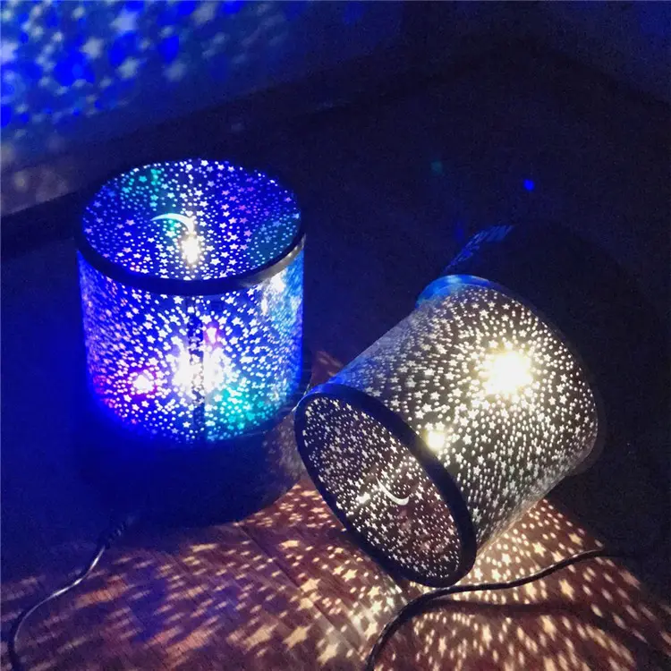 LED Night Light Projector Lamp Colorful Star