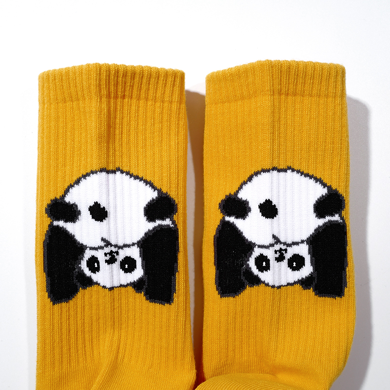BUTTGooDS Cute And Funny Pouting Panda Socks