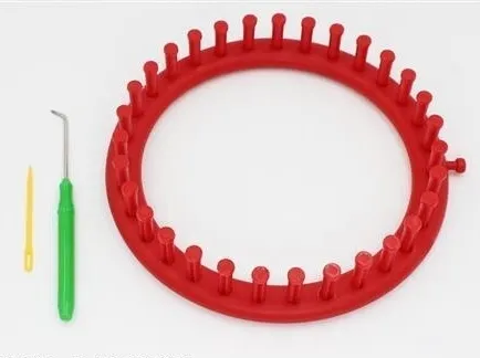 Classical Round Circle Hat Knitter Knitting Knit Loom Kit - Red