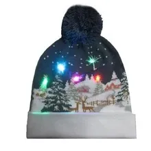 Christmas LED Beanies - J