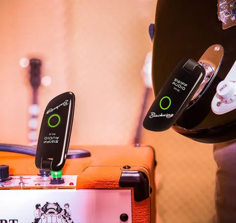 Wireless Transmitter Receiver for Electric Guitar Musical Instrument