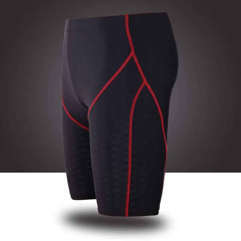 Men's Five-Point Boxer Swimsuit Shark Skin Swimming