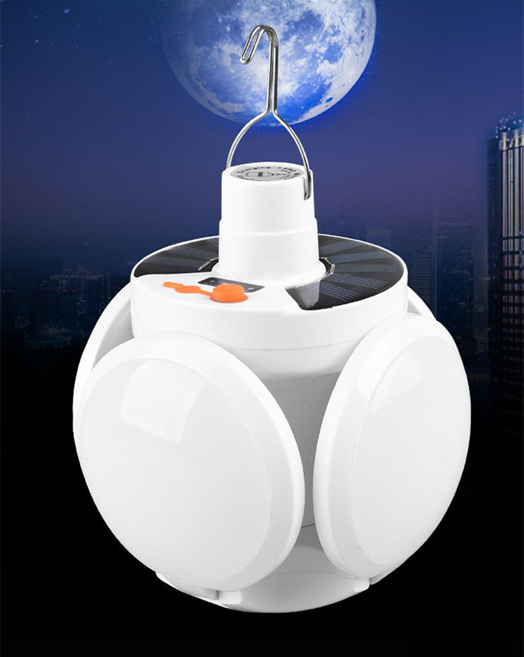 Solar Charging Light LED Power Failure Emergency Bulb Light — foto 3