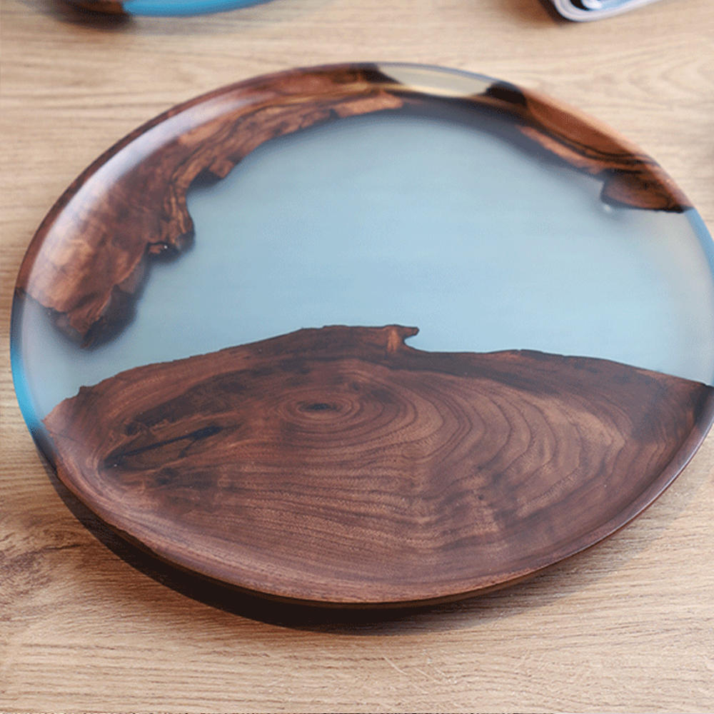 Epoxy Resin Dried Fruit Fruit Plate Candy Box Snack Plate