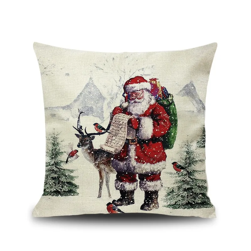 Cartoon christmas pillow pillow – image 9