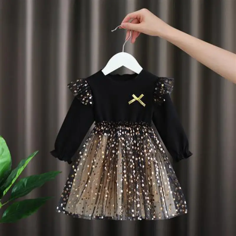 Puffy Skirt Little Girl Fairy Princess Dress