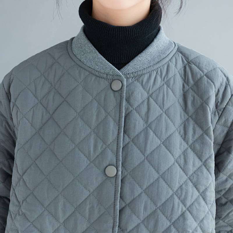 Oversized Women's Lightweight Down Baseball Coat