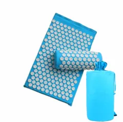 Massager Cushions Lotus Acupressure Mats Pillow Yoga Mats - Blue - View 1