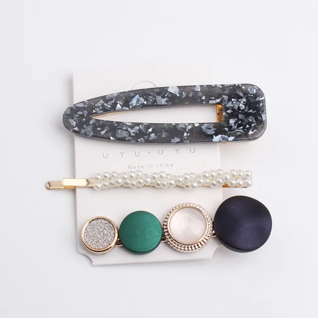 Cute Girl Hair Card Hairpin Side Clip 1Black - Shop at LoveMi