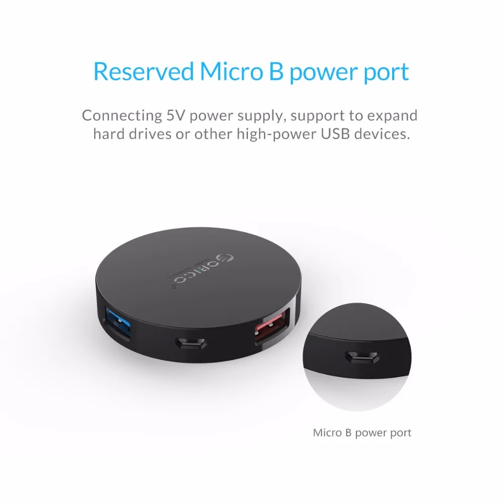 ORICO HA4U-U3 USB3.0 splitter – image 5