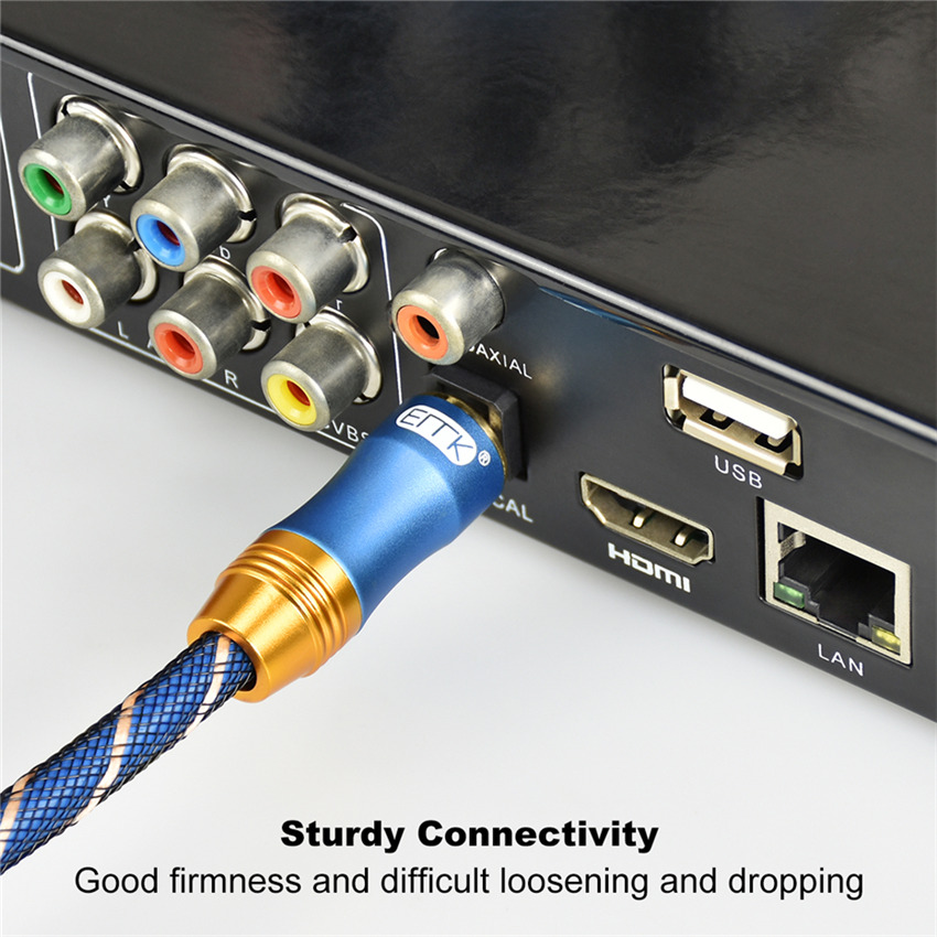Coaxial Audio Cable Digital Coaxial Cable Coaxial Cable 3 Meters Gold-Plated — foto 5