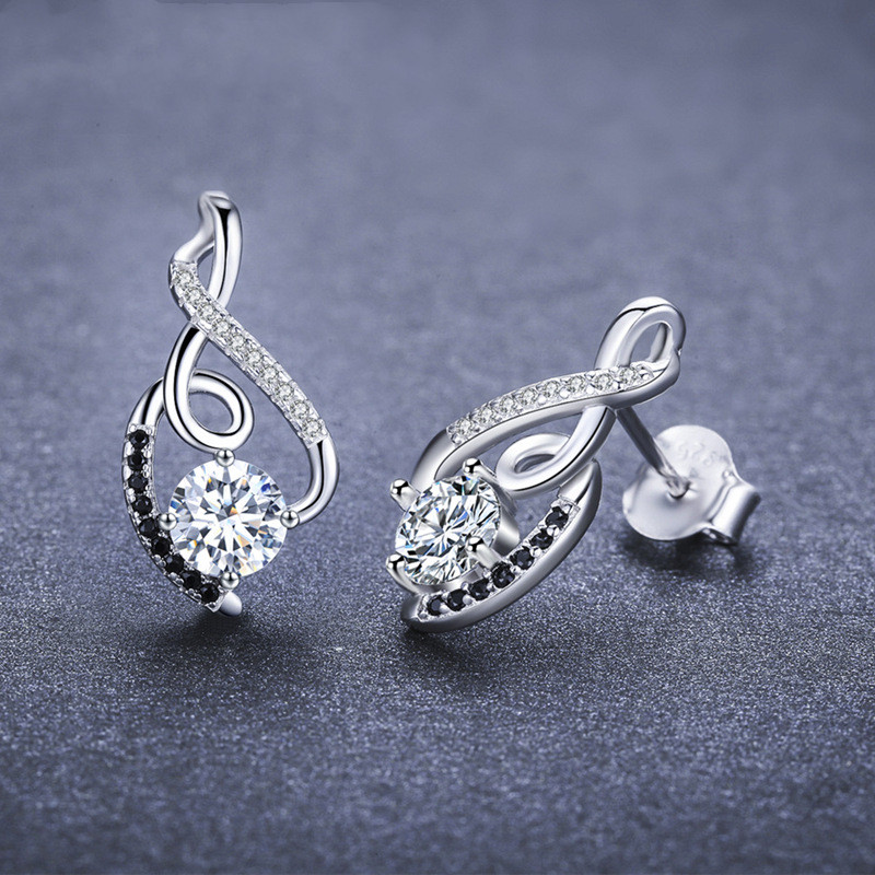 Hot S925 Sterling Silver Earrings In Europe And America
