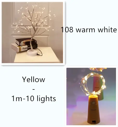 Wine Bottle Lights String 2M 20leds Christmas