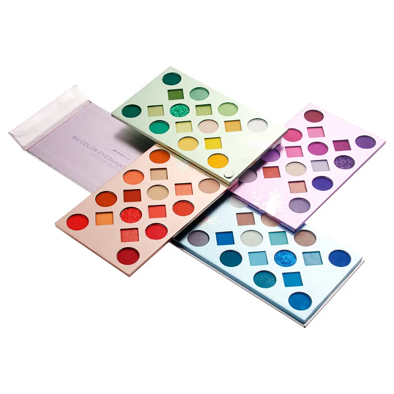 64-colour eye shadow palette - White