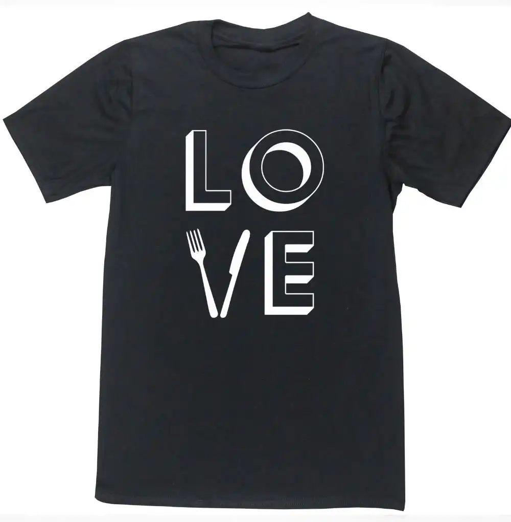 Round neck short sleeve T-shirt