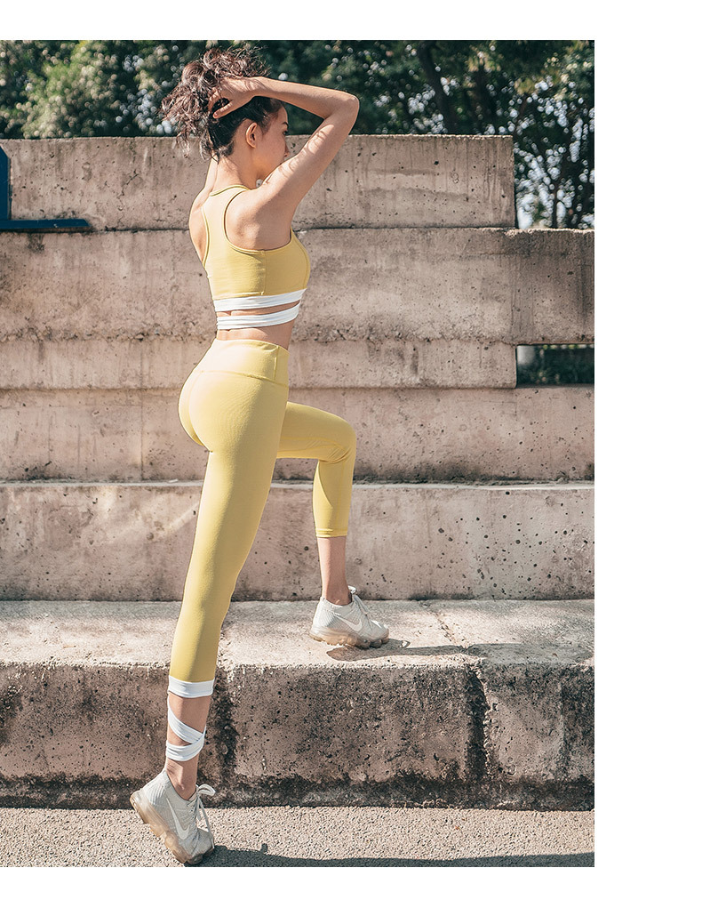 Peach hip fitness pants high waist yoga pants