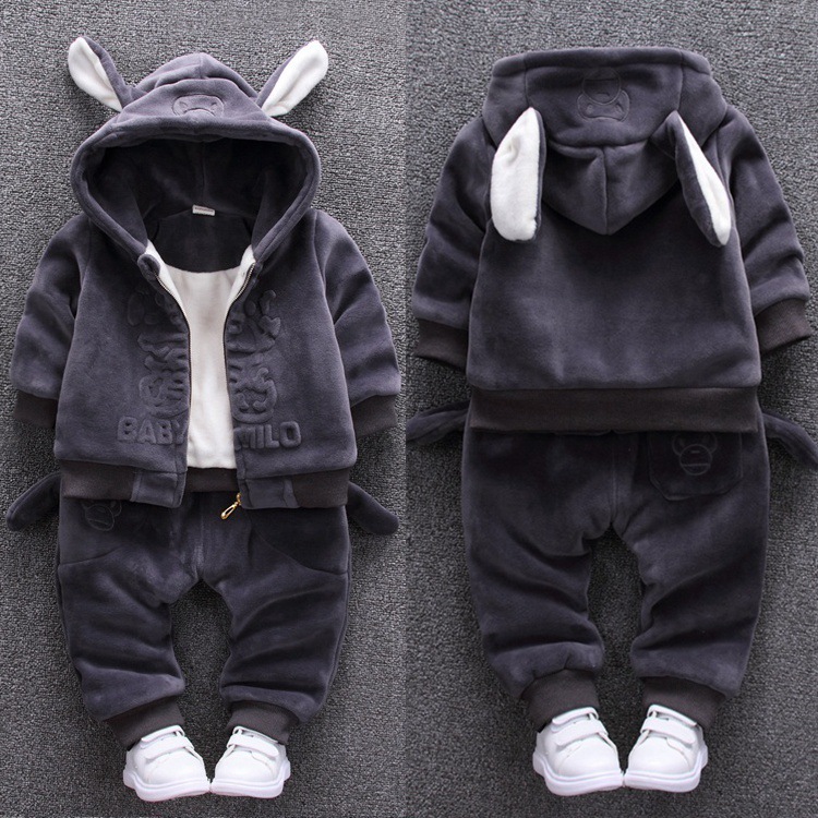 Children's cotton-padded suit