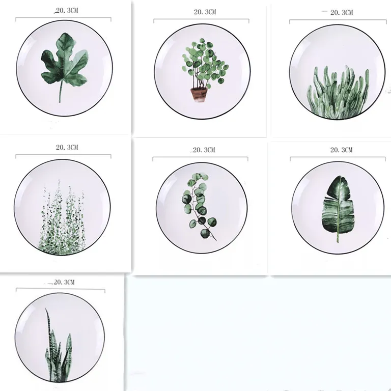 Creative set plate cutlery - 7 Style Set