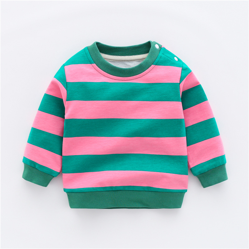 Pink green stripes