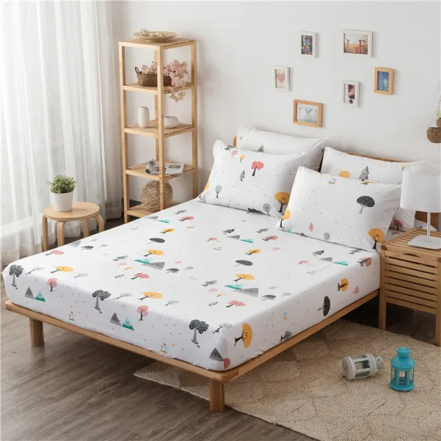 Cotton mattress cover White - Shop at LoveMi