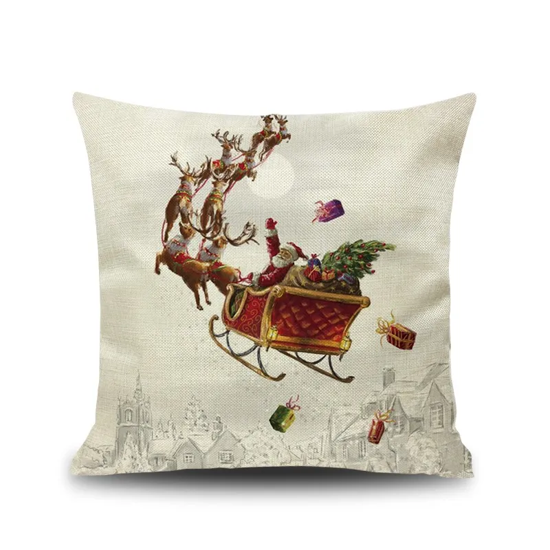 Cartoon christmas pillow pillow – image 7