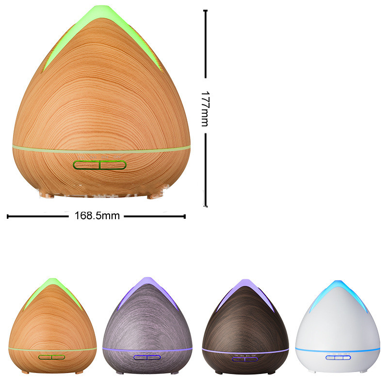 Humidificateur Ultrasonique Éco Luna Humidificateur d'air en bois Éco Luna