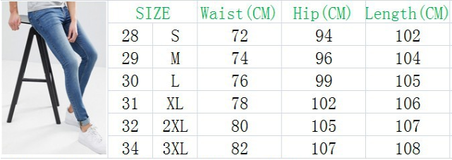 Europe and the United States new Amazon wish fashion hole low elastic feet jeans