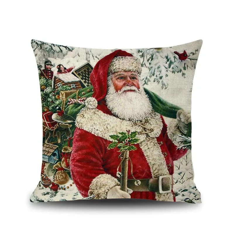 Cartoon christmas pillow pillow – image 6