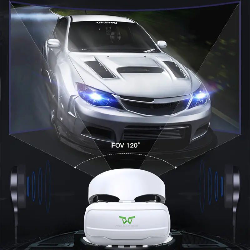 Head-mounted Adjustable HD VR Glasses