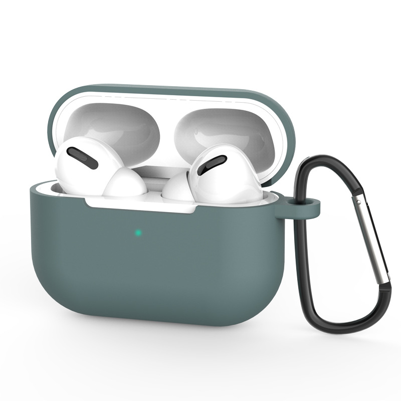 Funda de silicona para auriculares con gancho desmontable