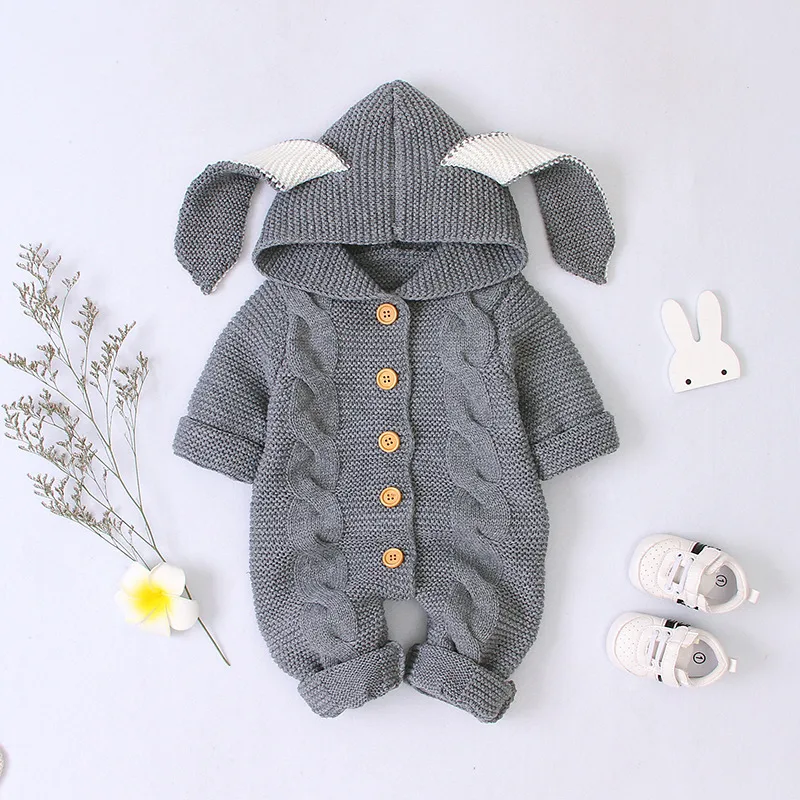 Baby Knitted Romper