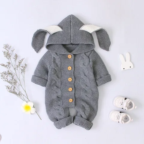 Baby Knitted Romper