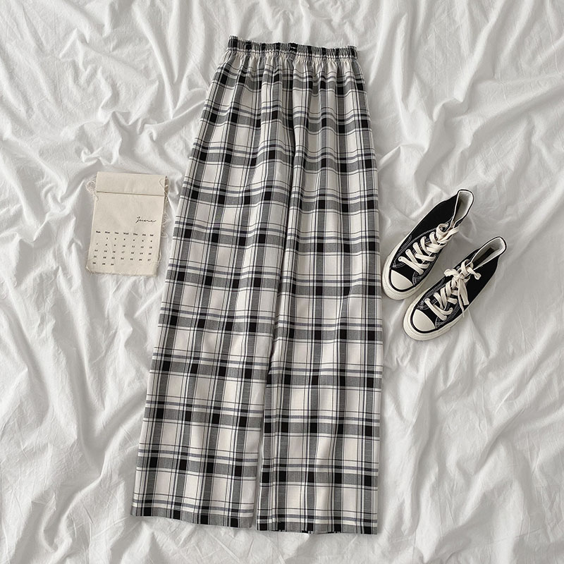 All-match wide-leg pants trousers