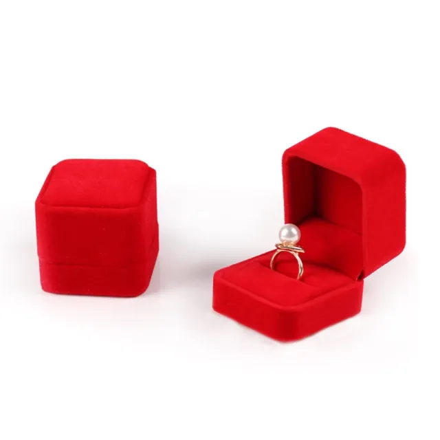 Flannel jewellery box Red - Shop at LoveMi