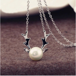 Small Elk Pearl Pendant — foto 7