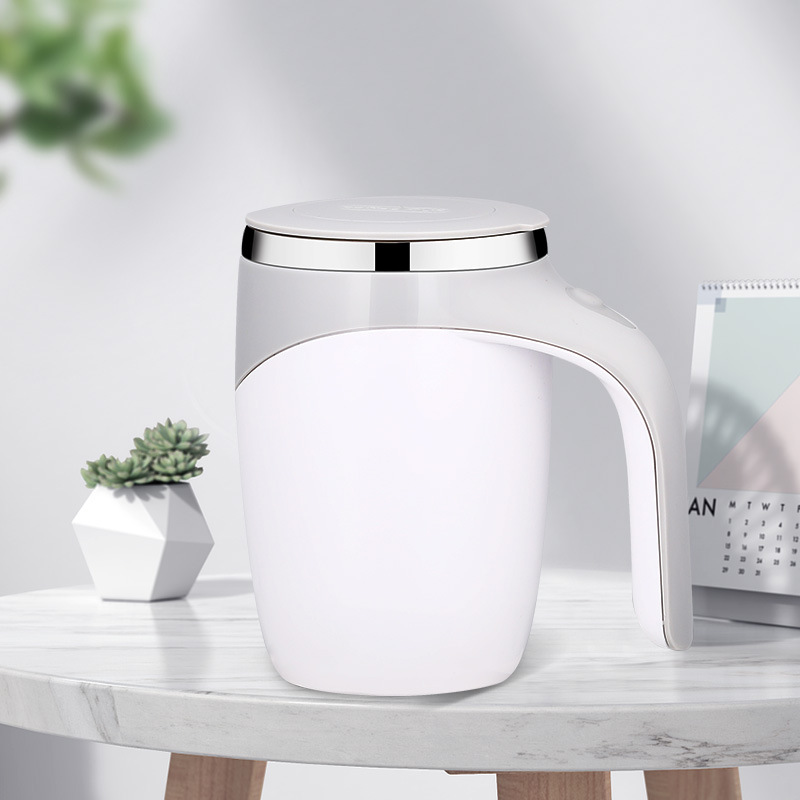 Low Price, High Value Automatic Lazy Self Stirring Magnetic Mug Creative  304 Stainless Steel Coffee Milk Mixing Cup Blender Smart Mixer Thermal Cup  - CJdropshipping, coffee cup mixer 