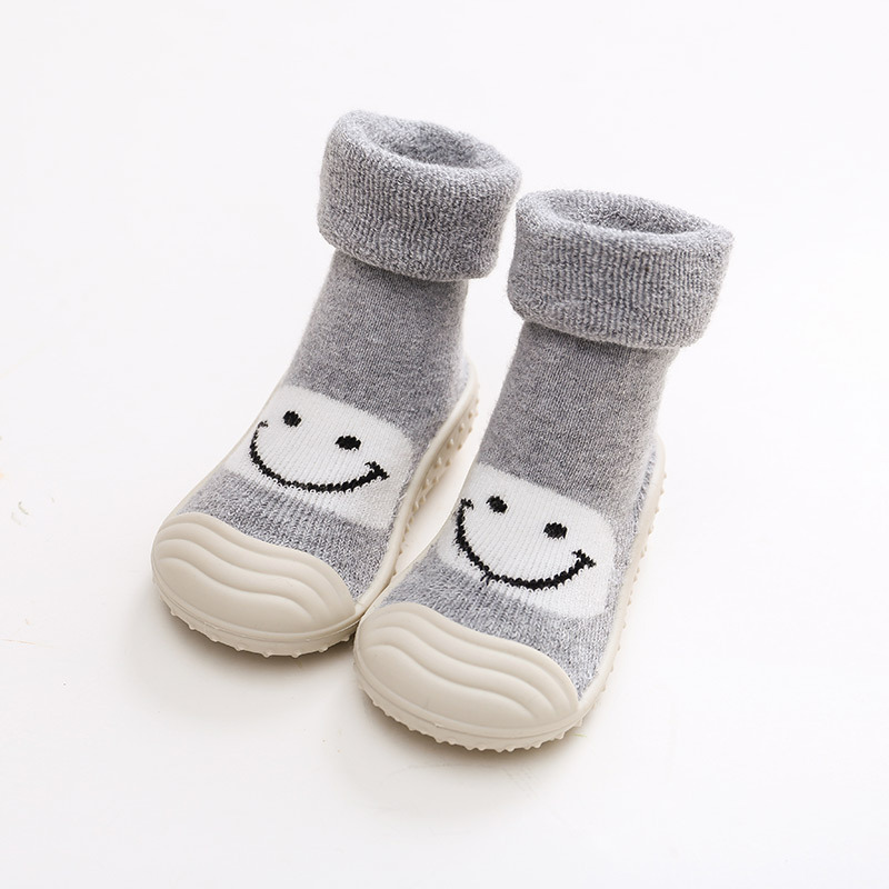 Plush thick socks shoes — view 2