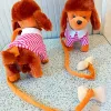 Pet slimmer dog electric plush toy