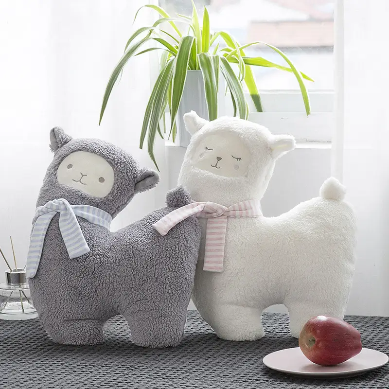 Cute And Warm Alpaca Figurine Lovers Animal