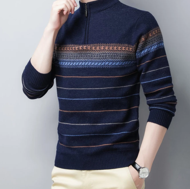 Men's turtleneck sweater