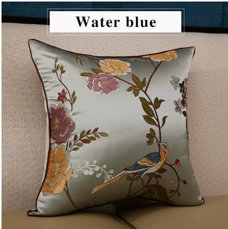 Precision Jacquard Pillowcase - Water Blue
