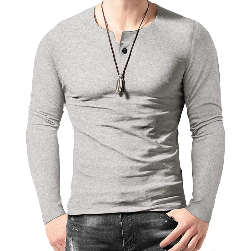 Autumn and Winter New Men'S Long Sleeves