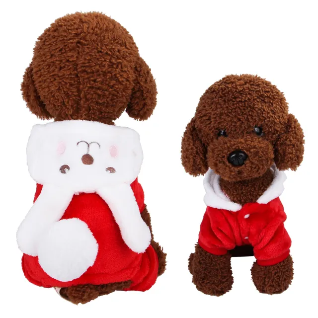Autumn And Winter Pet Clothes Red - Shop at LoveMi