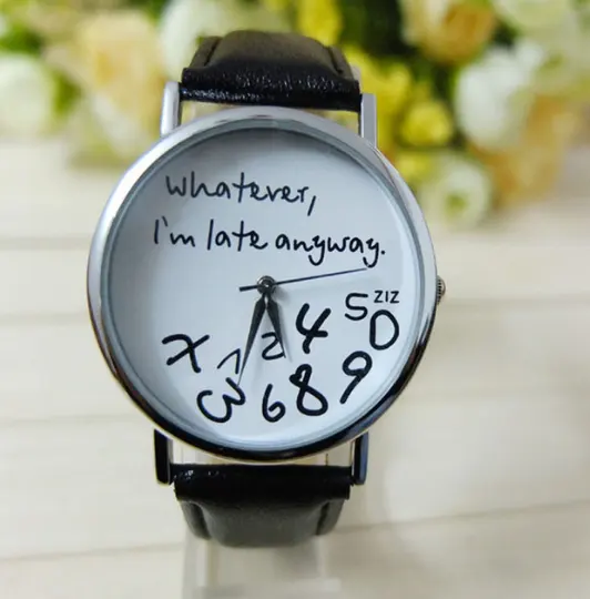 Fashion Casual Geneva Women's Belt Watch Irregular Digital Men's