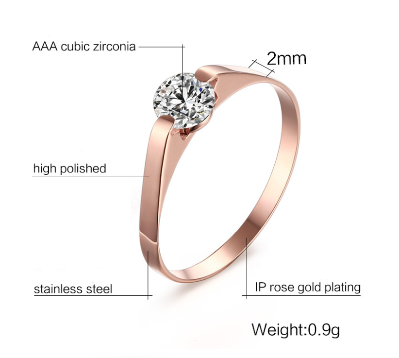 Ring rose gold