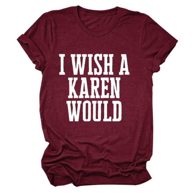 Loose and simple letters short sleeves - Shop at LoveMi