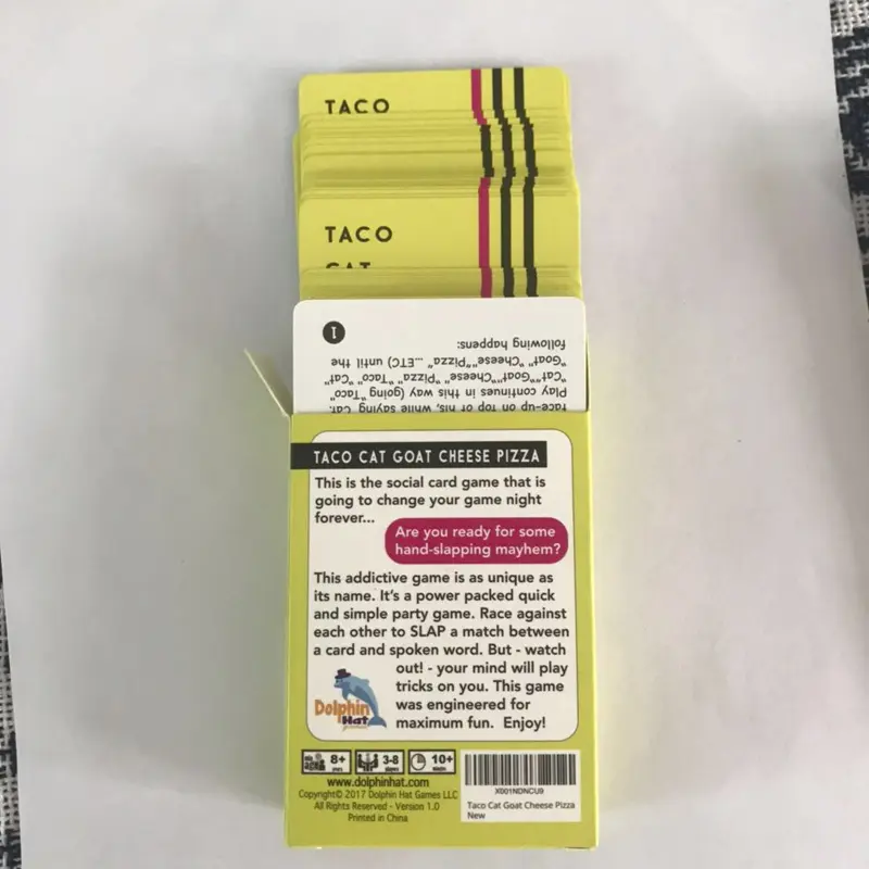 Eat Card Party Game