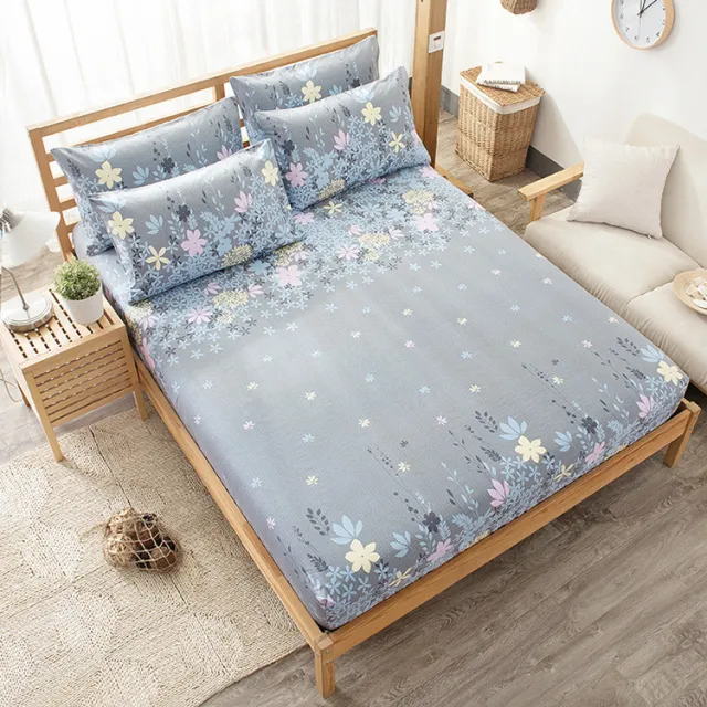 Cotton mattress cover Grey - Shop at LoveMi