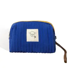 New Korean Cosmetic Bag Portable Cosmetic Bag - Blue - View 1