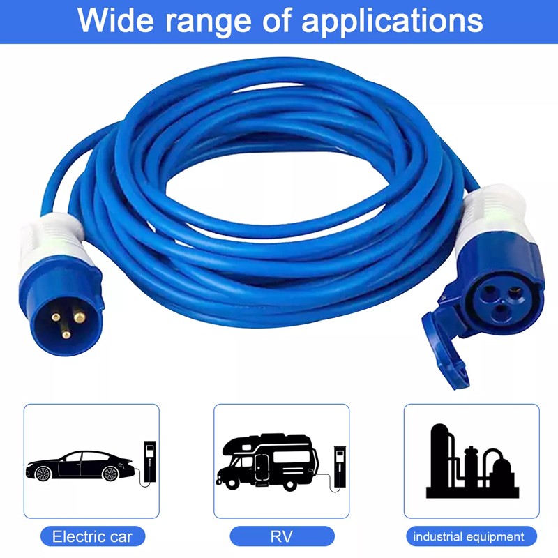 10m Electric Hook Up Cable Caravan Motorhome-Camping Boat Mains Lead UK — image 10